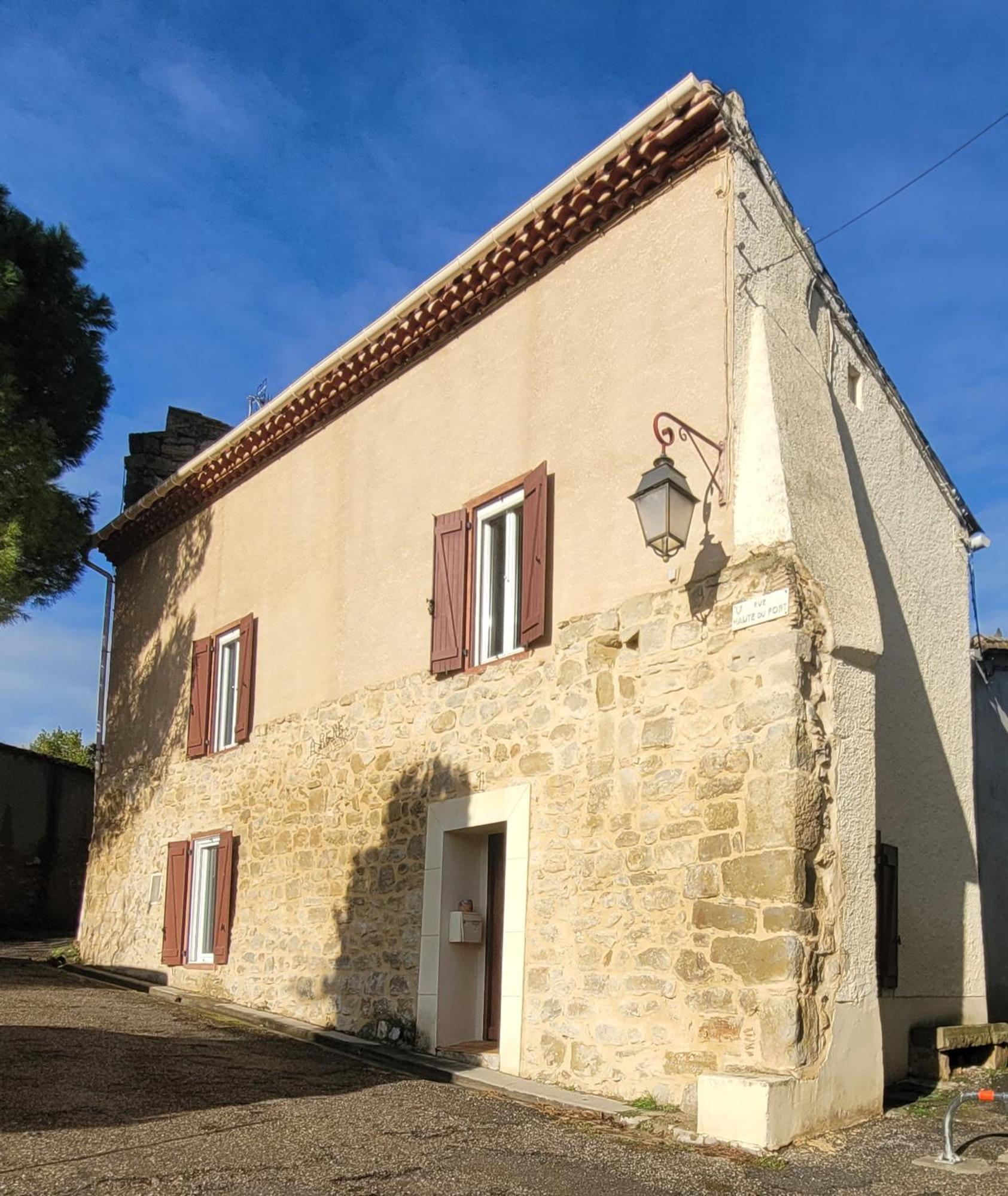 Le Gite Du Fort Saint-Hilaire-de l'Aude Exteriör bild